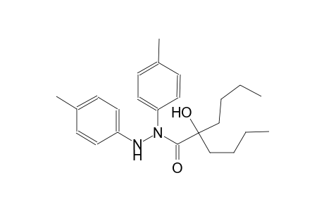 2-butyl-2-hydroxy-N,N'-bis(4-methylphenyl)hexanohydrazide