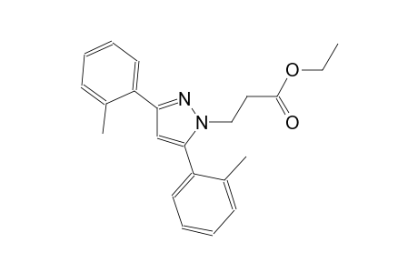 ethyl 3-[3,5-bis(2-methylphenyl)-1H-pyrazol-1-yl]propanoate
