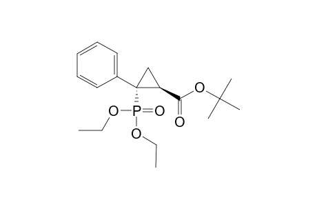 DIETHYL-1-PHENYL-TRANS-2-TERT.-BUTOXYCARBONYLCYCLOPROPYL-R-1-PHOSPHONATE