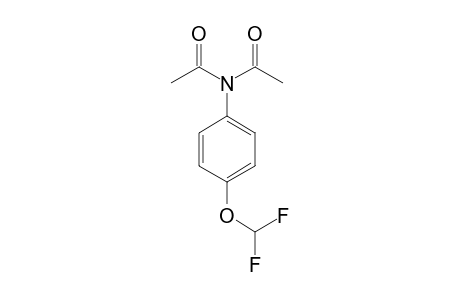 4-(Difluoromethoxy)aniline, N,N-bis-acetyl