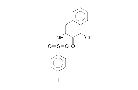 N-(1-Benzyl-3-chloro-2-oxopropyl)-4-iodobenzenesulfonamide