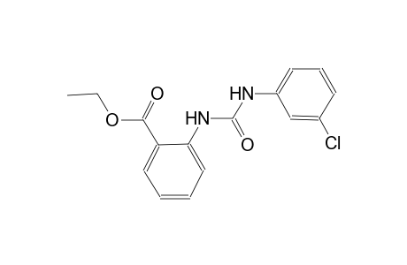 ethyl 2-{[(3-chloroanilino)carbonyl]amino}benzoate