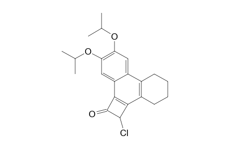 2-Chloro-3,4,5,6-tetrahydro-8,9-diisoprpoxycyclobuta[l]phenanthren-1(2H)-one