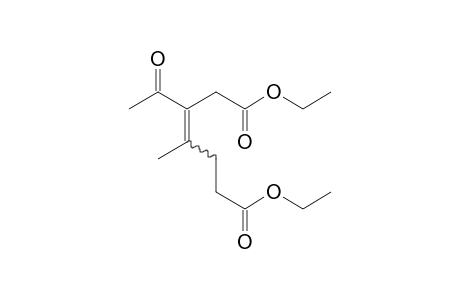 diethyl 3-acetyl-4-methyl-hept-3-enedioate