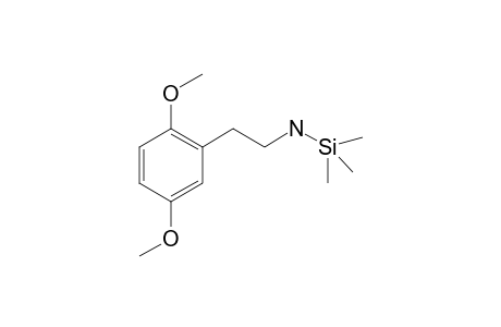 2,5-Dimethoxyphenethylamine TMS