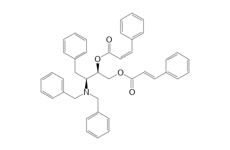 (2R,3S)-O,O-Dicinamoyl-3-dibenzylamino-4-phenylbutane-1,2-diol