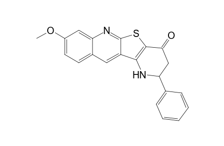 8-Methoxy-2-phenyl-1,2,3,4-tetrahydropyrido[2',3':4,5]thieno[2,3-b]quinolin-4-one