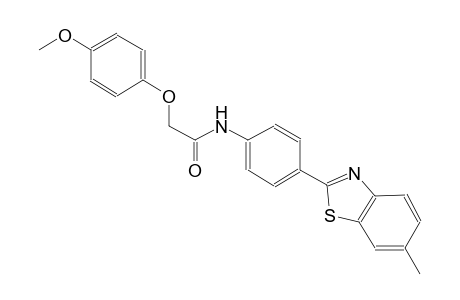 acetamide, 2-(4-methoxyphenoxy)-N-[4-(6-methyl-2-benzothiazolyl)phenyl]-