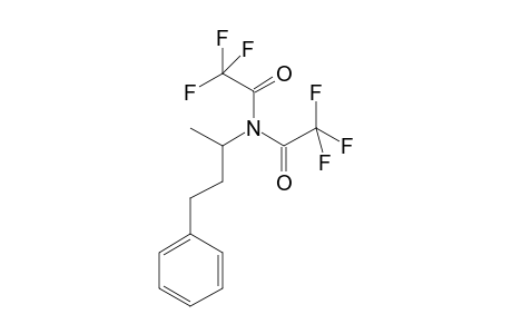 1-Methyl-3-phenylpropylamine, N,N-bis-trifluoroacetyl-