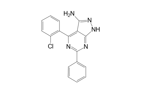 4-(2-Chlorophenyl)-6-phenyl-1H-pyrazolo[3,4-d]pyrimidin-3-amine