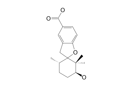 3'-HYDROXY-2',2',6'-TRIMETHYL-3H-SPIRO-[1-BENZOFURAN-2,1'-CYCLOHEXANE]-5-CARBOXYLIC-ACID