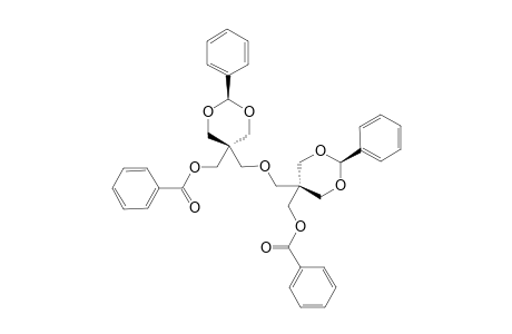 1,7-DI-O-BENZOYL-CIS,CIS-2',2'':6',6''-DI-O-BENZYLIDENE-2',2'':6',6''-TETRA-(HYDROXYMETHYL)-4-OXA-1,7-HEPTANEDIOL