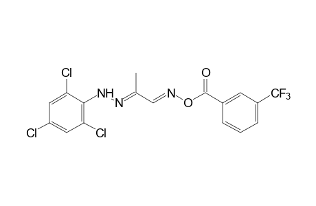 pyruvaldehyde, 2-[(2,4,6-trichlorophenyl)hydrazone] 1-[(alpha,alpha,alpha-trifluoro-m-toluoyl)oxime]