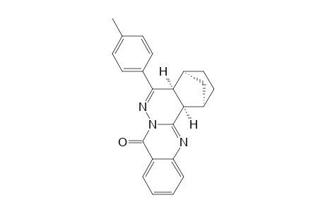 1,4-METHANO-5-PARA-TOLYL-8H-1,2,3,4,4A,13B-HEXAHYDROPHTHALAZINO-[1,2-B]-QUINAZOLIN-8-ONE