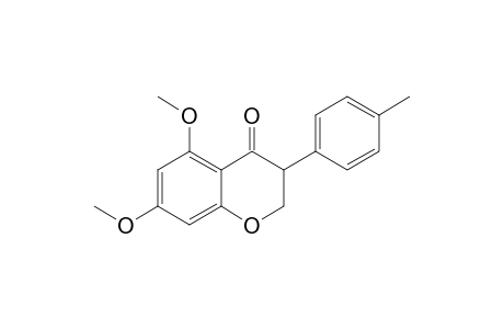 5,7-Dimethoxy-4'-methylisoflavanone