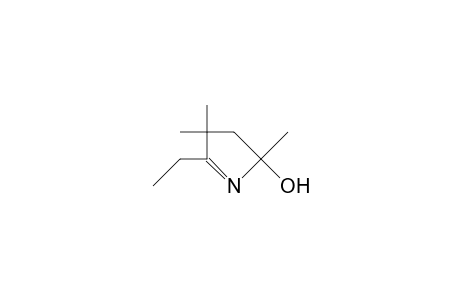5-Ethyl-2-hydroxy-2,4,4-trimethyl-3,4-dihydro-2H -pyrrole