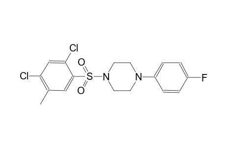 piperazine, 1-[(2,4-dichloro-5-methylphenyl)sulfonyl]-4-(4-fluorophenyl)-