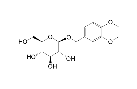3,4-Dimethoxybenzyl .beta.glucopyranoside