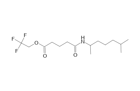 2,2,2-trifluoroethyl 5-[(1,5-dimethylhexyl)amino]-5-oxopentanoate
