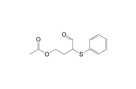 4-Acetoxy-2-(phenylthio)butanal