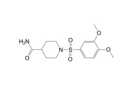 Piperidine-4-carboxylic acid, 1-(3,4-dimethoxybenzenesulfonyl)-, amide