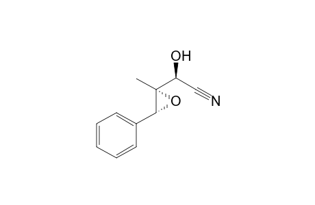 (S)-Hydroxy-((2R,3R)-2-methyl-3-phenyl-oxiranyl)-acetonitrile