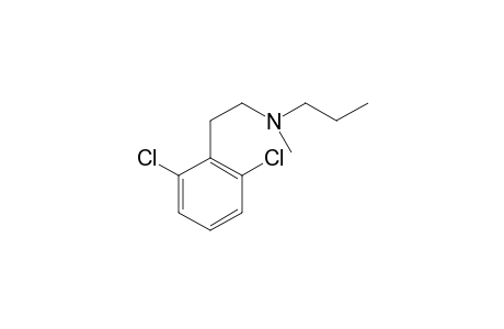 N,N-Methyl-propyl-2,6-dichlorophenethylamine