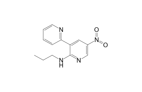 2-(Propylamino)-3-(2'-pyridyl)-5-nitropyridine