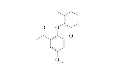 1-[2-(6'-HYDROXY-2'-METHYLCYCLOHEX-1'-ENYLOXY)-4-METHOXYPHENYL]-ETHANONE