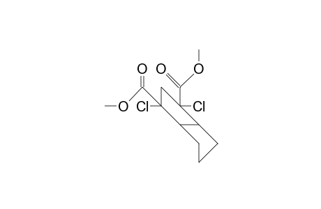 1-exo, 3-exo-Dichloro-perhydro-1-endo,3-endo-pentalenedicarboxylic acid, dimethyl ester