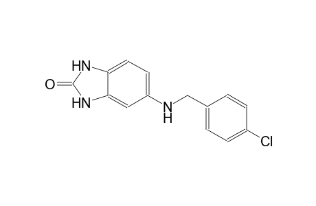 2H-benzimidazol-2-one, 5-[[(4-chlorophenyl)methyl]amino]-1,3-dihydro-