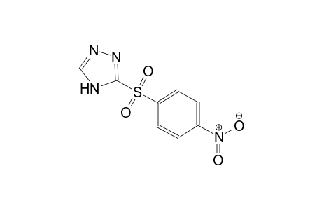 4H-1,2,4-triazole, 3-[(4-nitrophenyl)sulfonyl]-