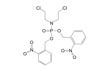 BIS-(2-NITROBENZYL)-N,N-BIS-(2-CHLOROETHYL)-PHOSPHORAMIDATE