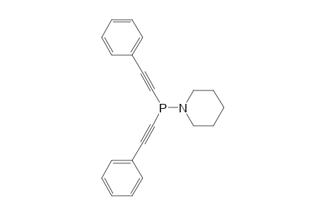 Piperidino-bis(phenylethynyl)phosphane