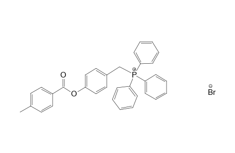 4-TOLUOYLOXYBENZYL-TRIPHENYLPHOSPHONIUM-BROMIDE