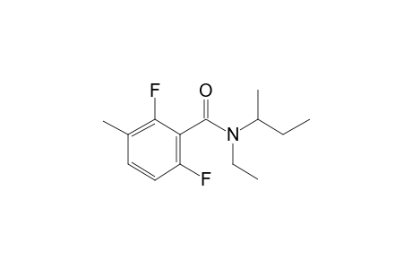 Benzamide, 2,6-difluoro-3-methyl-N-(2-butyl)-N-ethyl-