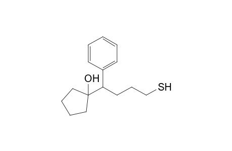 1-(4-Mercapto-1-phenylbutyl)-1-cyclopentanol