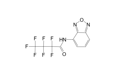 Butanamide, 2,2,3,3,4,4,4-heptafluoro-, N-(4-benzofurazanyl)-