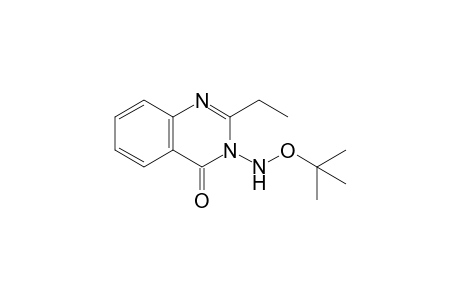 2-Ethyl-3-[(2-methylpropan-2-yl)oxyamino]-4-quinazolinone