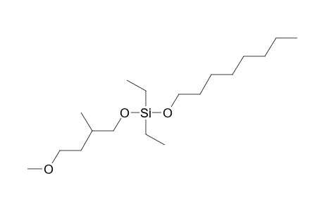 Silane, diethyl(2-methyl-4-methoxybutoxy)octyloxy-