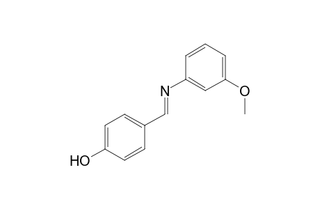 4-[(3-Methoxy-phenylimino)-methyl]-phenol