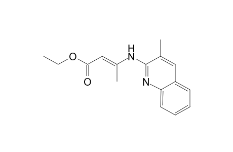 Ethyl 3-[3-(methylquinolin-2-yl)amino]but-2-enoate