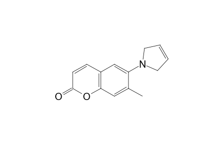 6-(2,5-Dihydro-1H-pyrrol-1-yl)-7-methyl2H-chromen-2-one