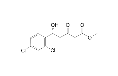 (5R)-Methyl .delta.-hydroxy-.delta.-(o,p-dichlorophenyl)-.beta.-oxo-pentanoate