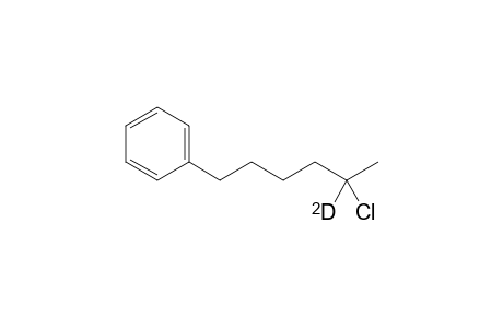 2-Chloro-2-deuterio-6-phenylhexane