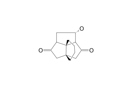 5-HYDROXY-TETRACYCLO-[5.5.2.0(1,8).0(4,8)]-TETRADECA-3,14-DIONE