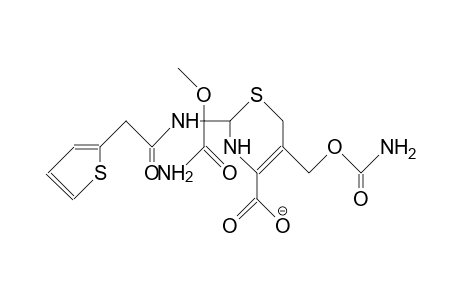 Cefoxitin intermediate ammonolysis product anion