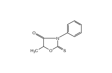 5-methyl-3-phenyl-2-thio-2,4-oxazolidinedione