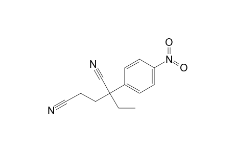 2-Ethyl-2-(4-nitrophenyl)pentanedinitrile