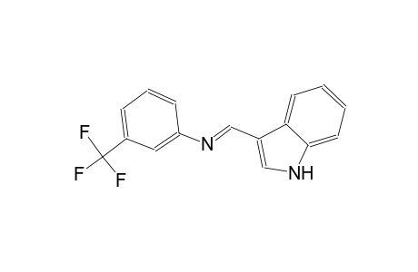 benzenamine, N-[(E)-1H-indol-3-ylmethylidene]-3-(trifluoromethyl)-